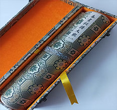 松滋书画装裱案例